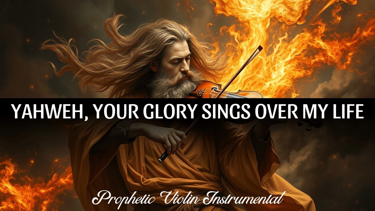 Prophetic Violin Worship Instrumental/YAHWEH, YOUR GLORY SINGS OVER MY ...