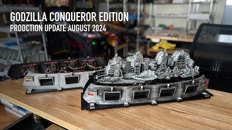 Godzilla Conqueror Upgrade & Conqueror Edition Production Progress Update - August 2024