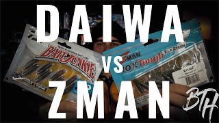 Daiwa vs Zman Soft Plastics