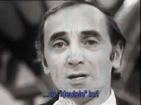 Charles Aznavour - Mourir d ' aimer (traducere rom...
