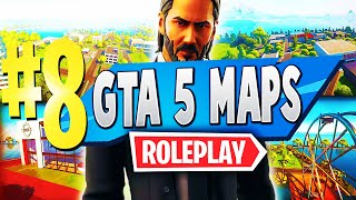 TOP 8 Best GTA 5 ROLEPLAY Maps In Fortnite | Fortnite Roleplay Map CODES
