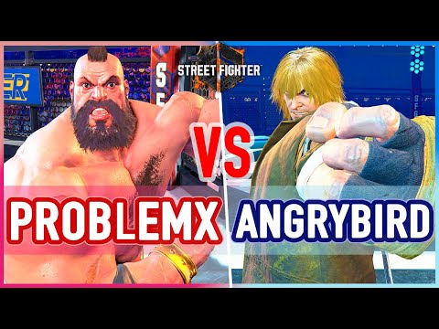 SF6 🔥 ProblemX (Zangief) vs Angrybird (Ken) 🔥 Street Fighter 6