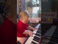 1 yearold plays the piano