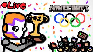 12 Player MINECRAFT OLYMPICS!! (BSMP)