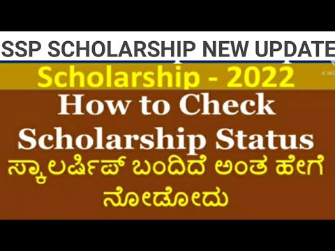 HOW TO CHECK SSP SCHOLARSHIP STATUS