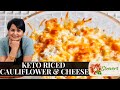 Keto Riced Instant Pot Cauliflower & Cheese