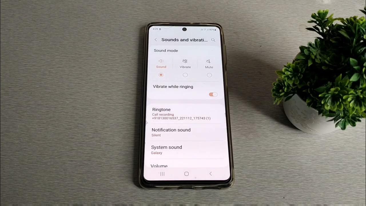 how-to-disable-vibrate-on-calls-in-sumsung-f13-youtube