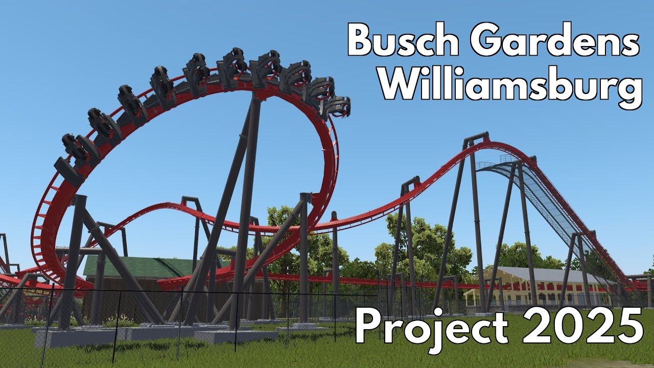 New Coaster Highlights 40th Anniversary at Busch Gardens Williamsburg