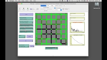 Self organising public transportation NetLogo model tutorial