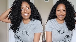 PURE BEAUTY SUPPLY MALAYSIAN CURL CROCHET HAIR REVIEW| LIA LAVON
