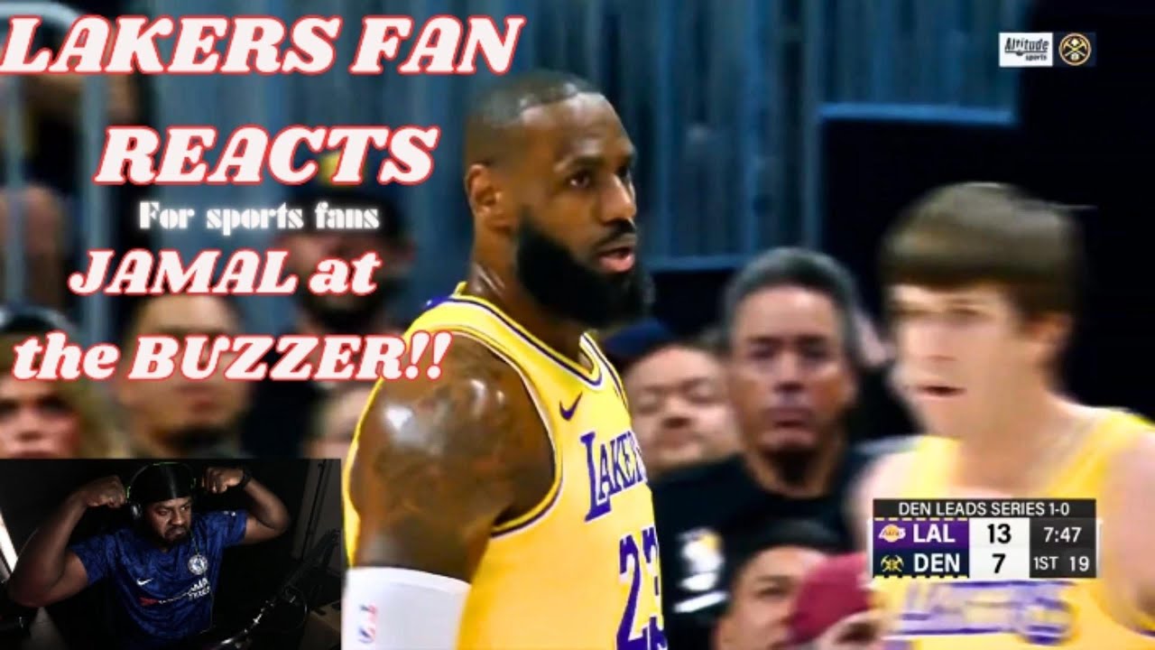 LOS ANGELES LAKERS VS DENVER GAME 2- LA FAN REACTS #lakers #lakernation ...