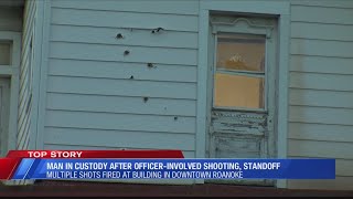 VSP identify man arrested after officer-involved shooting, standoff in downtown Roanoke