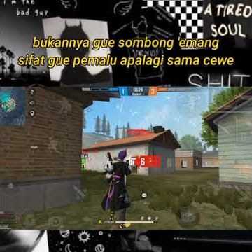 STORY WA FREE FIRE TERBARU| QUOTES FF 30 DETIK | BUKANYA GUE SOMBONG ,SIFAT GUE PEMALU APALAGI SAMA