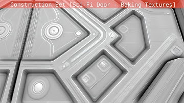 Modular Sci Fi-Set Wip 207 Blender 2 75a  Baking Textures