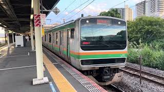 E231系1000番台ヤマU502編成新川崎発車