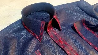 Black Colour Kurta Design- How To Make Gents Kurta Design 2019 Step By Step At Home Kingsman Tailor