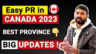 BEST PROVINCE for PR in CANADA | PNP Program Canada 2023 | Canada Immigration update 2023