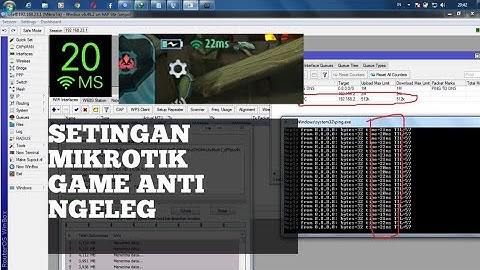 seting icmp di mikrotik game anti ngeleg walaupun trafick full (icmp itu wajib guys)