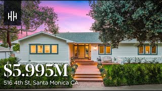 SOLD | Renovated Ranch-Style Beach Home  |  516 4th St, Santa Monica