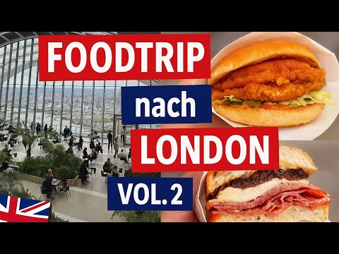 Food trip to LONDON Vol. 2 🇬🇧 – Sky Garden, Soho & incredible street food! 🔥