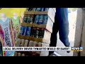 ‘Weird day’: Delivery driver with stack of beer hobbles would-be bandit