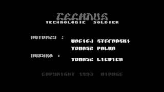 The Best of Retro VGM #3025 - Technus: Technologic Soldier (Atari 8-bit) - Title Screen