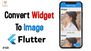 Flutter Tutorial - Convert Widget To Image | The Simple Way