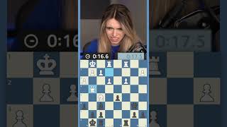 Anna Cramling clutches out a win with 3 seconds left #chess