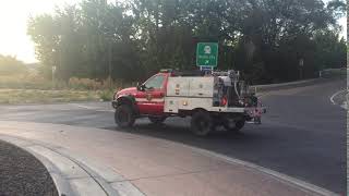 Benton County Fire Protection District 4 Engine 1452 Responding