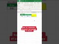 Let’s calculate discount percentage in Excel! #excel #accounting #finance