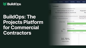 BuildOps: A Projects Platform Built for the Commercial Contractor