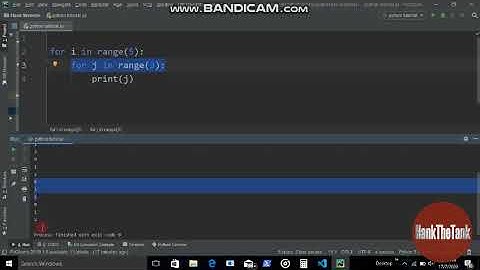 Python tutorial 18 : Nested For Loops