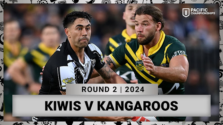 Pacific Championships 2024 | New Zealand Kiwis v Australian Kangaroos | Full Match Replay