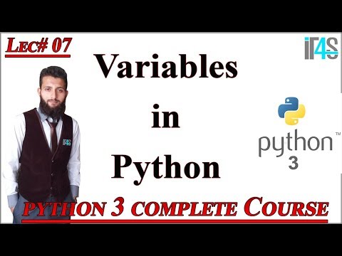 Python Tutorial in Urdu Hindi Variables and Data Types in Python Details with Examples