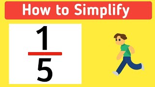 How to Simplify the Fraction 1/5