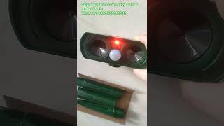 Ultrasonic sound solar repeller to drive away dog cat snake fox