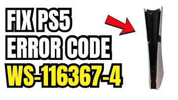 PS5: How to Fix Error Code WS-116367-4 “Access to PSN Has Been Suspended” Tutorial! (2025)