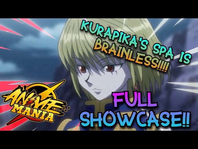 (Anime Mania) KURAPIKA IS AN S TIER UNIT!! FULL SHOWCASE!! class=