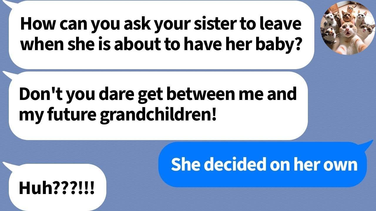 【Apple】My mom who flew into a rage at me about trying to keep my sister from staying with us and...