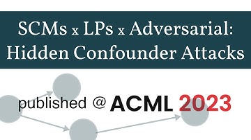 Structural Causal Models Reveal Confounder Bias in Linear Program Modelling (published ACML 2023)