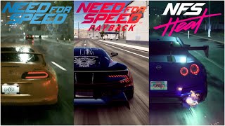 Need for Speed Heat vs NFS Payback vs NFS 2015 | Early Gameplay Comparison