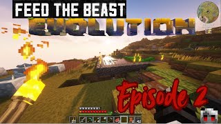 FTB Evolution - Establishing a base! #2