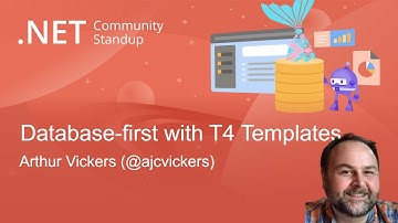 .NET Data Community Standup - Database-first with T4 Templates in EF7: Early look