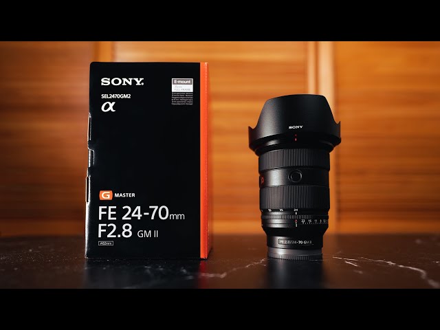 Sony 24-70mm GM II Unboxing & First Impressions 