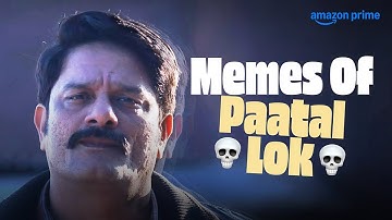 FUNNIEST Paatal Lok Moments EVER ft. Jaideep Ahlawat, Ishwak Singh | Paatal Lok | Prime Video India