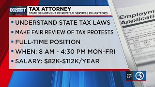 JOBS FOR CT Tax attorney