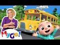Wheels On The Bus (School Version) | MyGo! Sign Language For Kids | CoComelon | ASL