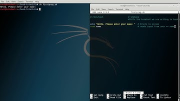 Intro to bash (Input and Output)