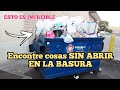 Encontre PAQUETES DE COSAS NUEVOS EN LA BASURA #loquetiranenUSA #dumpsterdiving #basurademillonarios