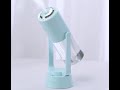 卓上 加湿器 USB 超音波式 小型 ペットボトル 360°回転